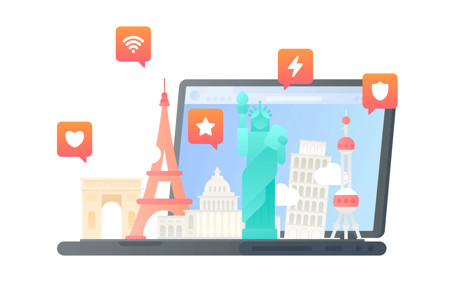 在马耳他连接到中国的加速器 - 华人VPN